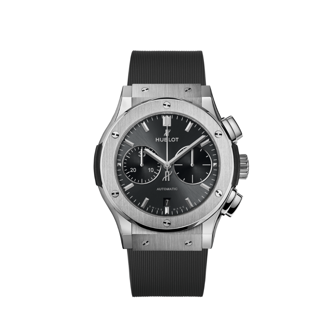 Classic Fusion Racing Grey Chronograph Titanium