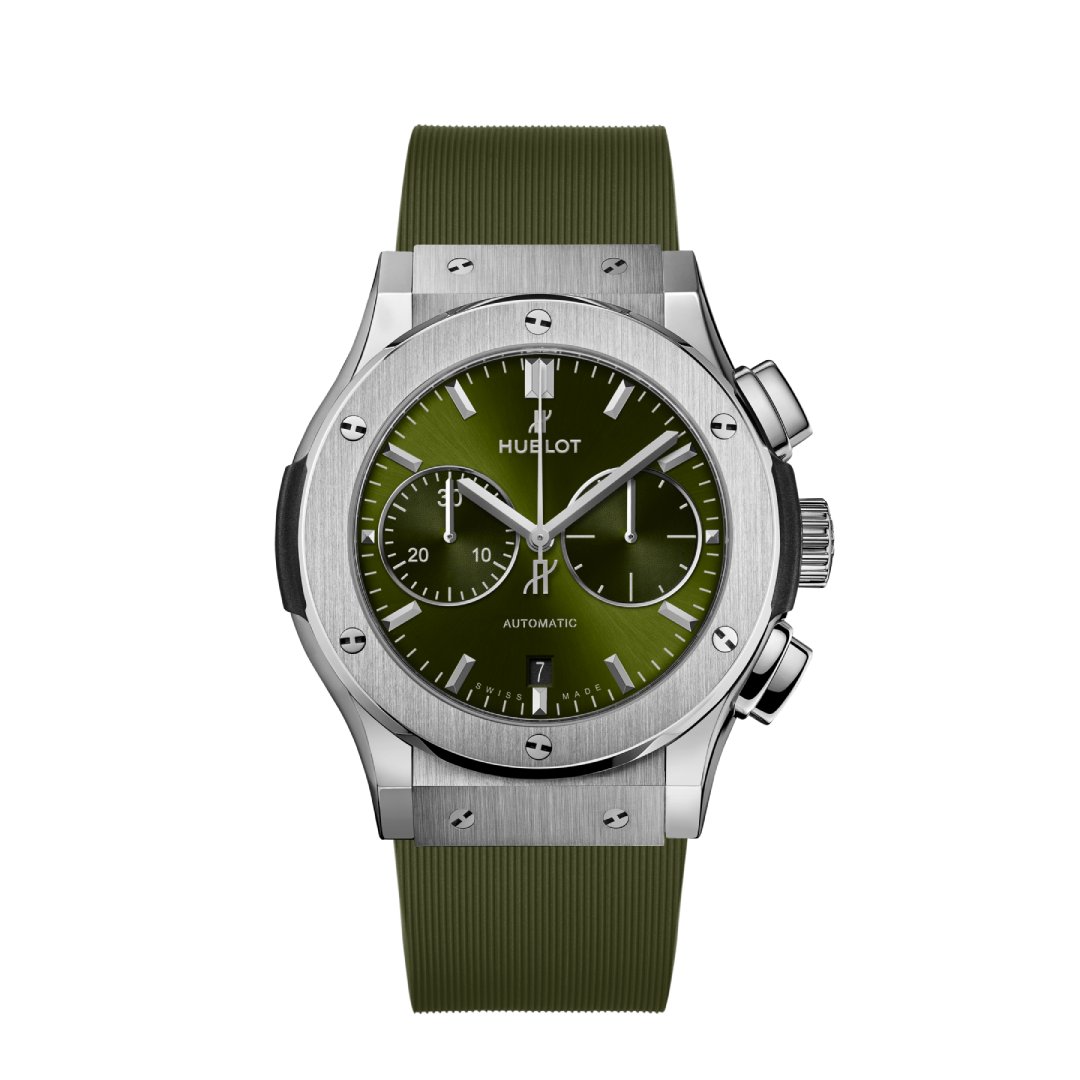 CLASSIC FUSION CHRONOGRAPH TITANIUM GREEN