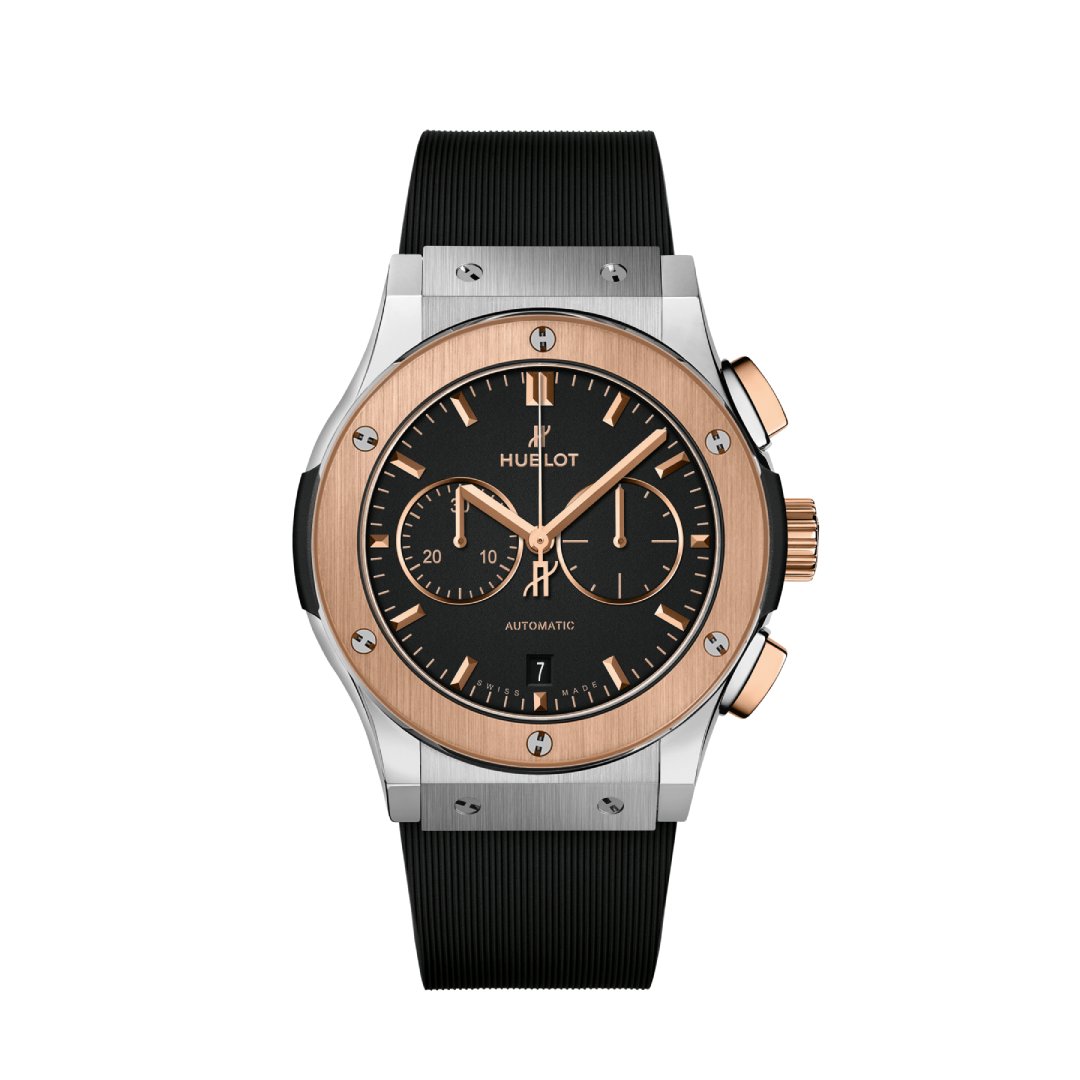 CLASSIC FUSION CHRONOGRAPH TITANIUM KING GOLD