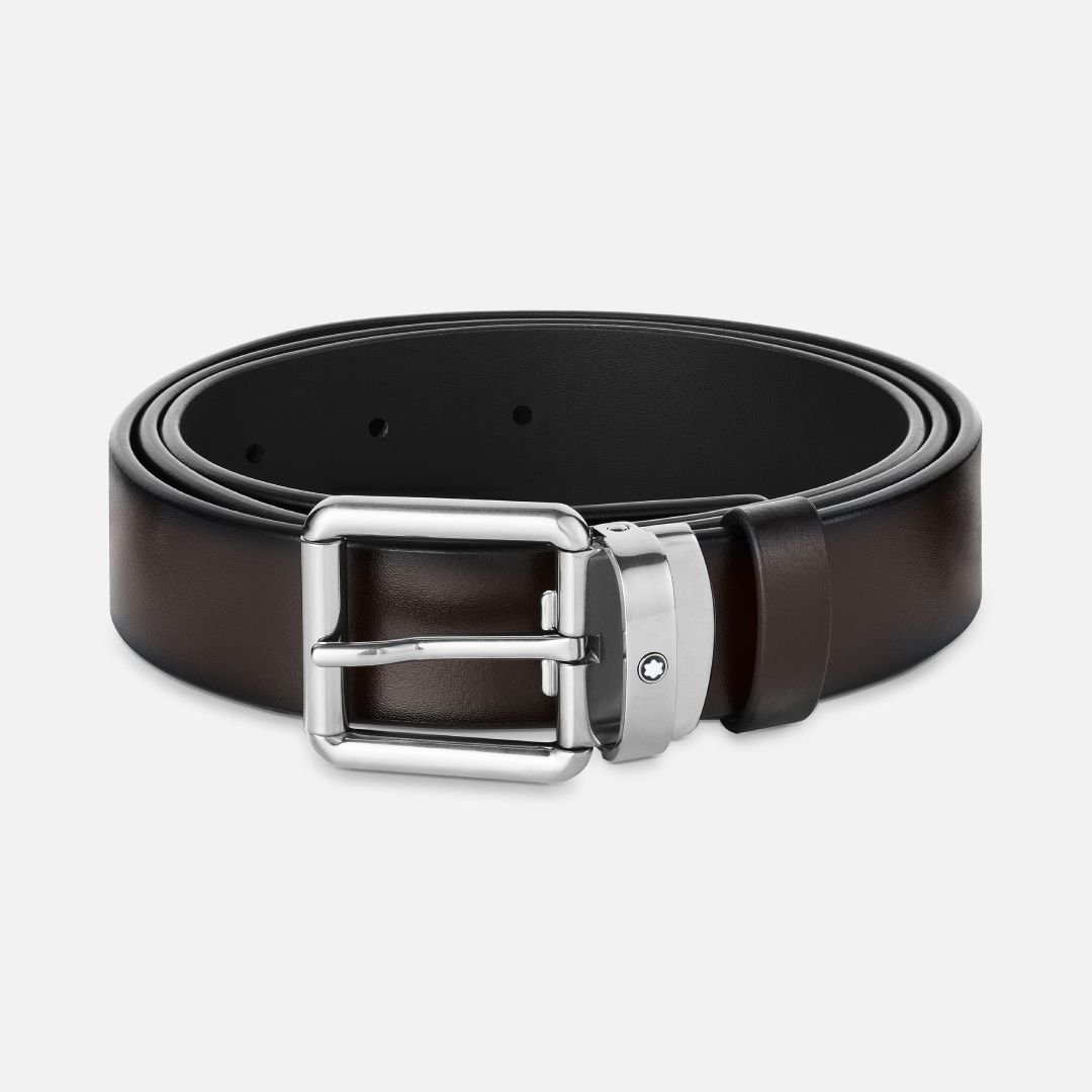 BROWN 30 MM LEATHER BELT