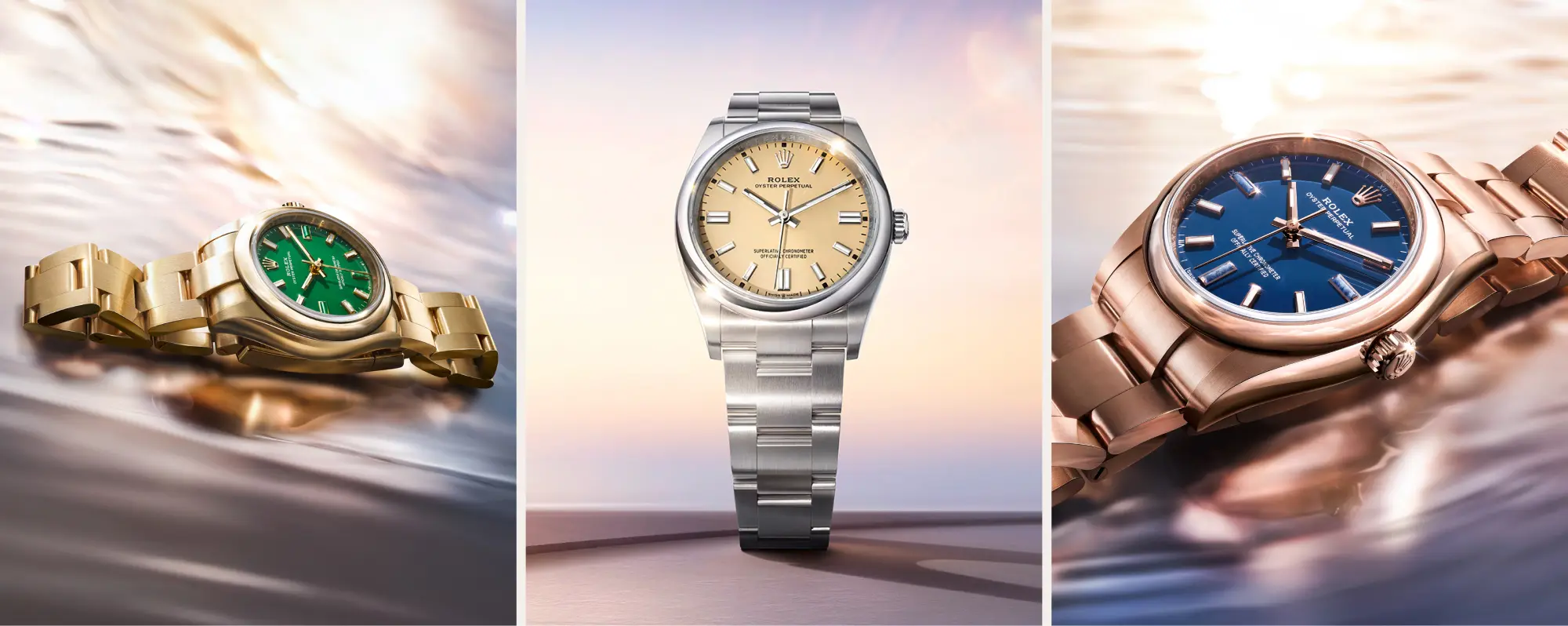 Rolex Oyster Perpetual dials - Regency Watch
