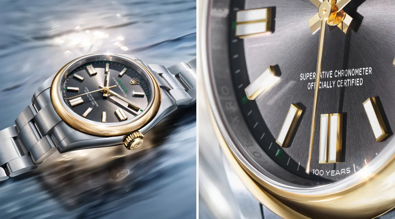 Rolex Oyster Perpetual Oystersteel and gold - Regency Watch