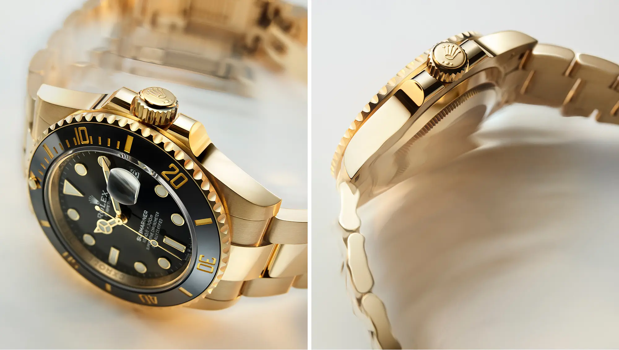Rolex Submariner bracelet and crown - Regency Watch