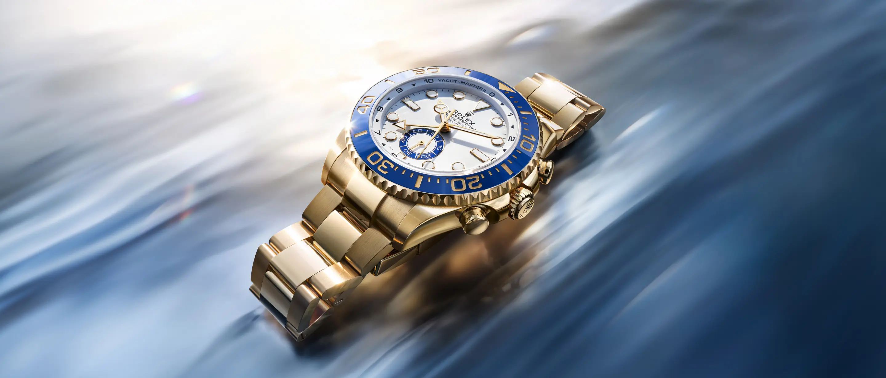 Rolex Yacht-Master II on water - Regency Watch