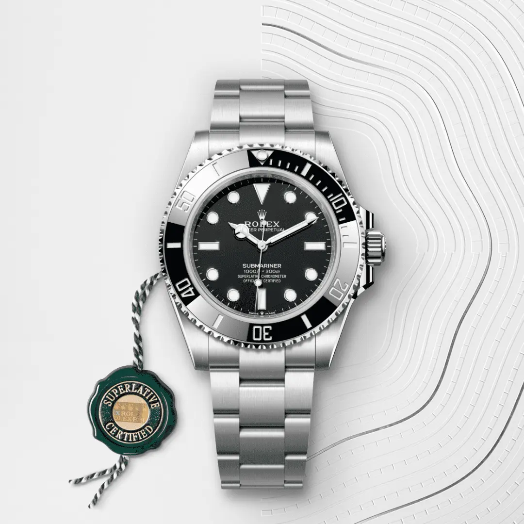 Rolex 
SUBMARINER
Oyster, 41 mm, Oystersteel
M124060-0001