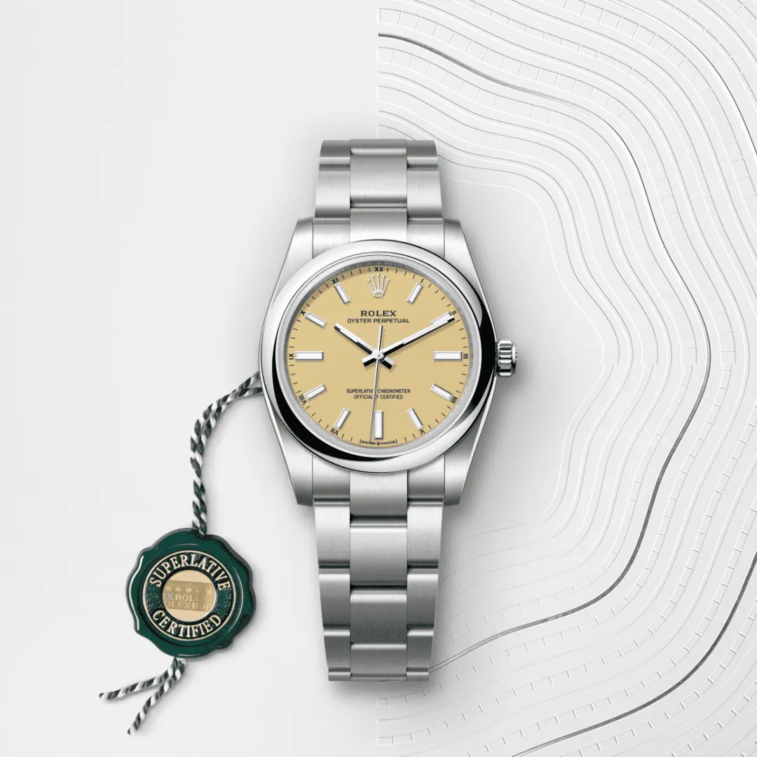 Rolex 
Oyster Perpetual 31
Oyster, 31 mm, Oystersteel
M277200-0017