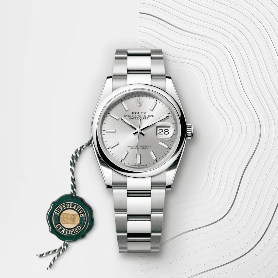 Rolex 
DATEJUST
Oyster, 36 mm, Oystersteel
M126200-0002