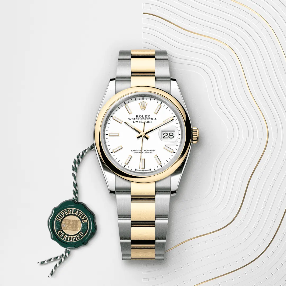 Rolex 
DATEJUST
Oyster, 36 mm, Oystersteel and yellow gold
M126203-0020