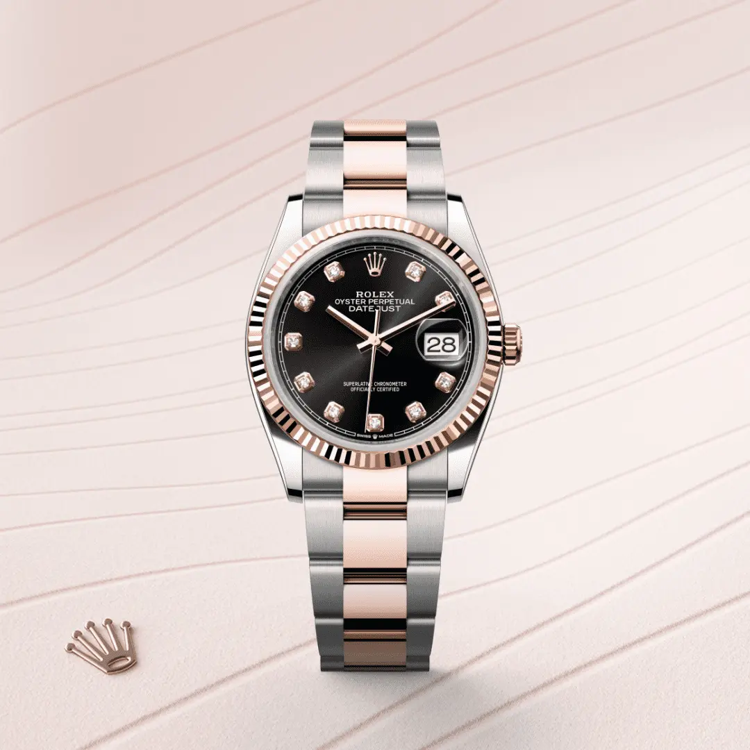 Rolex 
DATEJUST
Oyster, 36 mm, Oystersteel and Everose gold
M126231-0020