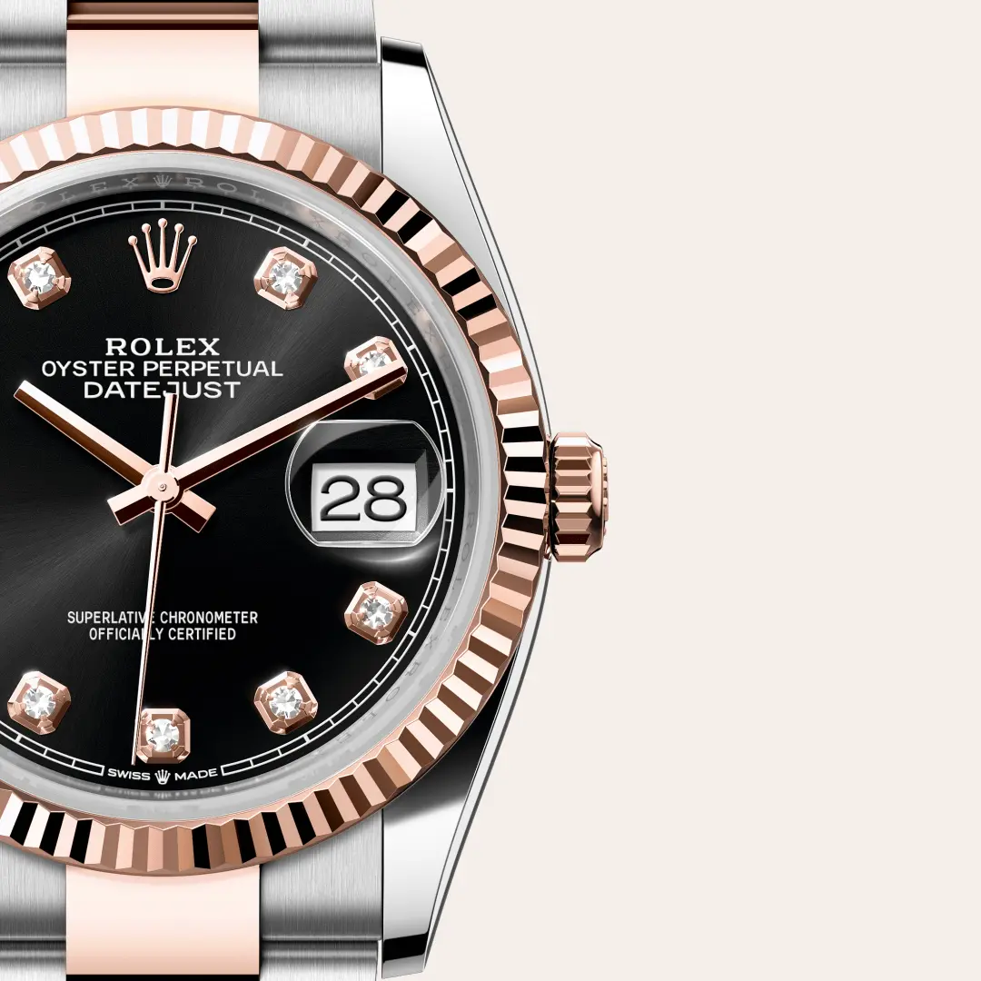 Rolex 
DATEJUST
Oyster, 36 mm, Oystersteel and Everose gold
M126231-0020