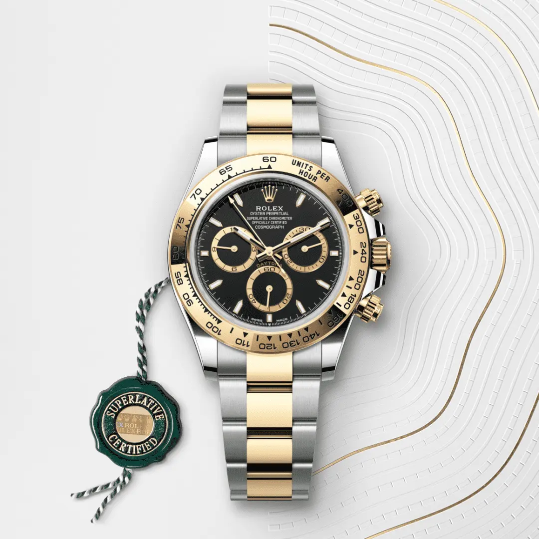 Rolex 
COSMOGRAPH DAYTONA
Oyster, 40 mm, Oystersteel and yellow gold
M126503-0003