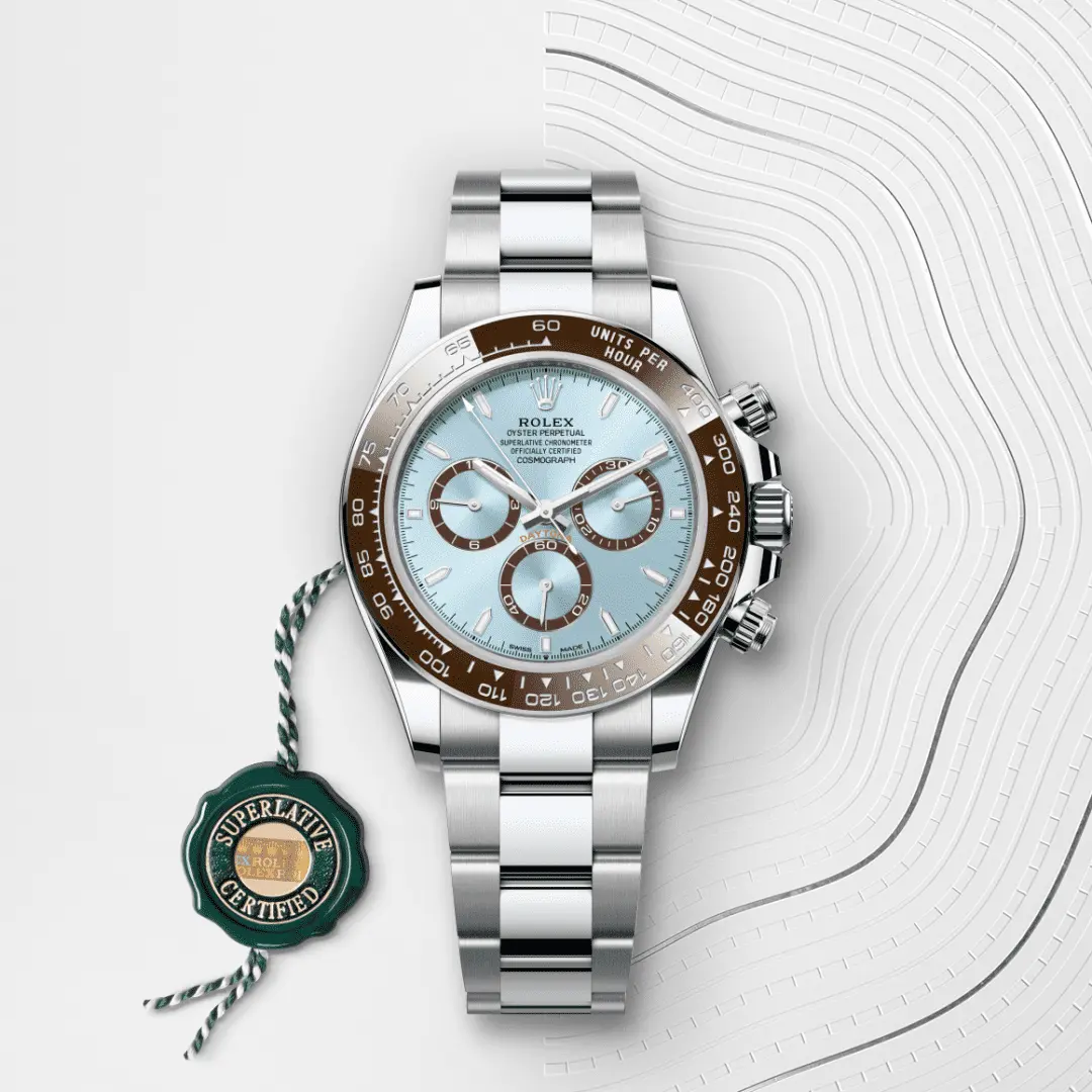Rolex 
COSMOGRAPH DAYTONA
Oyster, 40 mm, platinum
M126506-0001