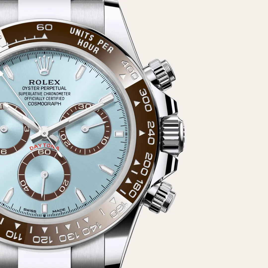 Rolex 
COSMOGRAPH DAYTONA
Oyster, 40 mm, platinum
M126506-0001