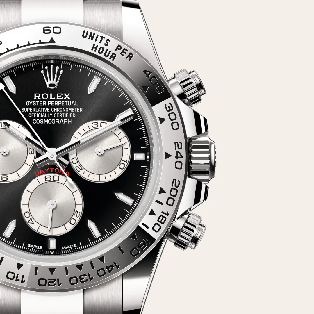 Rolex 
COSMOGRAPH DAYTONA
Oyster, 40 mm, white gold
M126509-0001