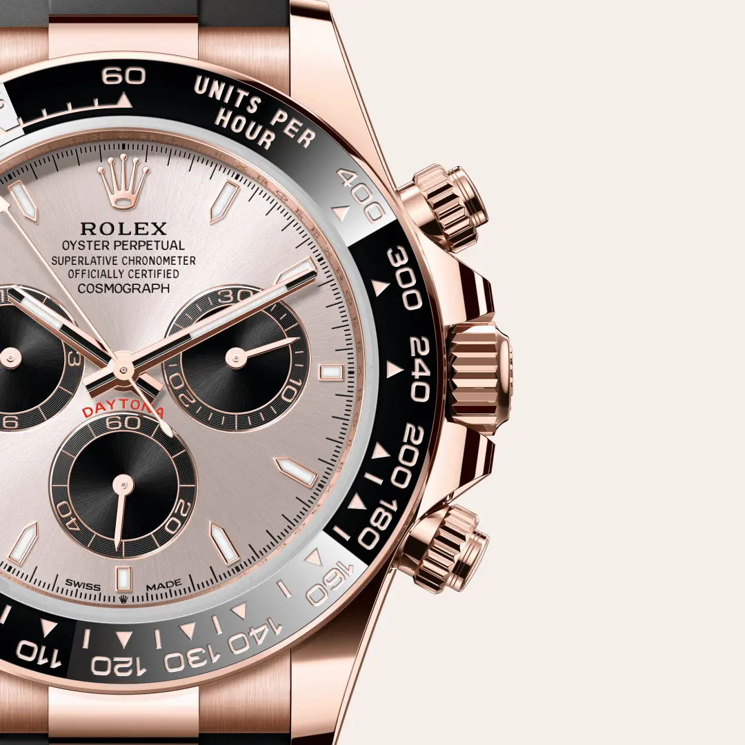 Rolex 
COSMOGRAPH DAYTONA
Oyster, 40 mm, Everose gold
M126515LN-0006
