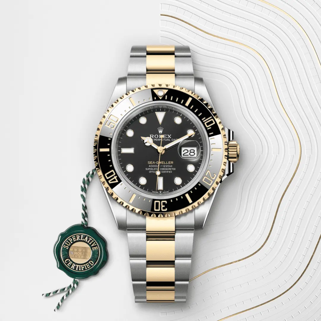 Rolex 
SEA-DWELLER
Oyster, 43 mm, Oystersteel and yellow gold
M126603-0001