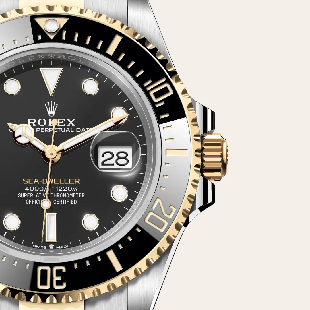 Rolex 
SEA-DWELLER
Oyster, 43 mm, Oystersteel and yellow gold
M126603-0001