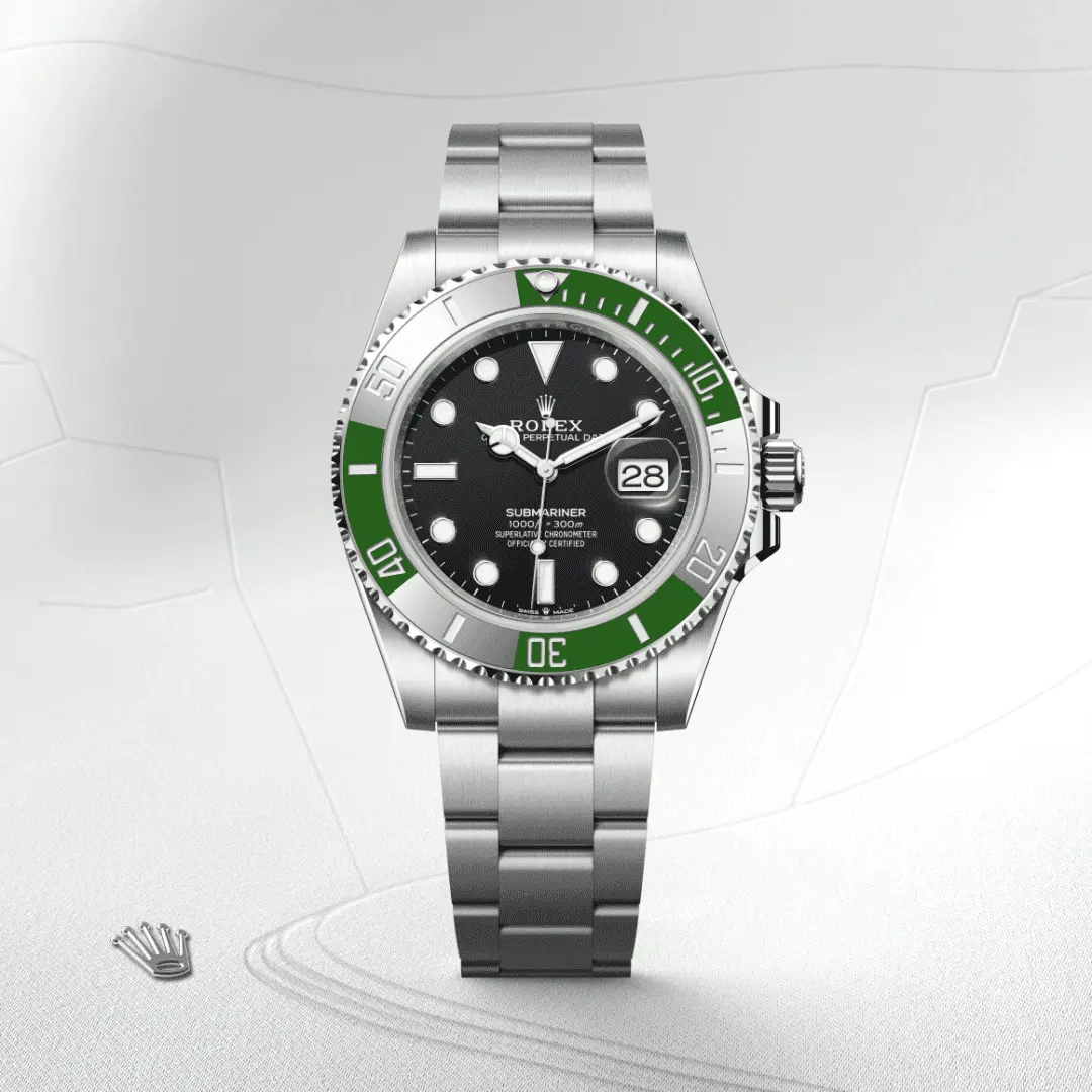 Rolex 
SUBMARINER
Oyster, 41 mm, Oystersteel
M126610LV-0002