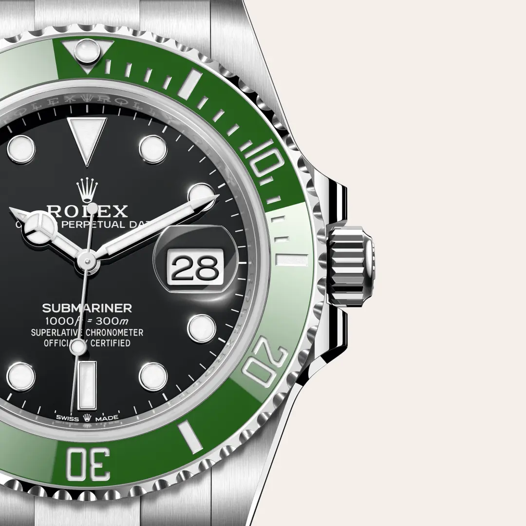 Rolex 
SUBMARINER
Oyster, 41 mm, Oystersteel
M126610LV-0002