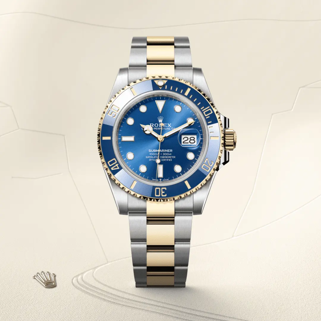 Rolex 
SUBMARINER
Oyster, 41 mm, Oystersteel and yellow gold
M126613LB-0002
