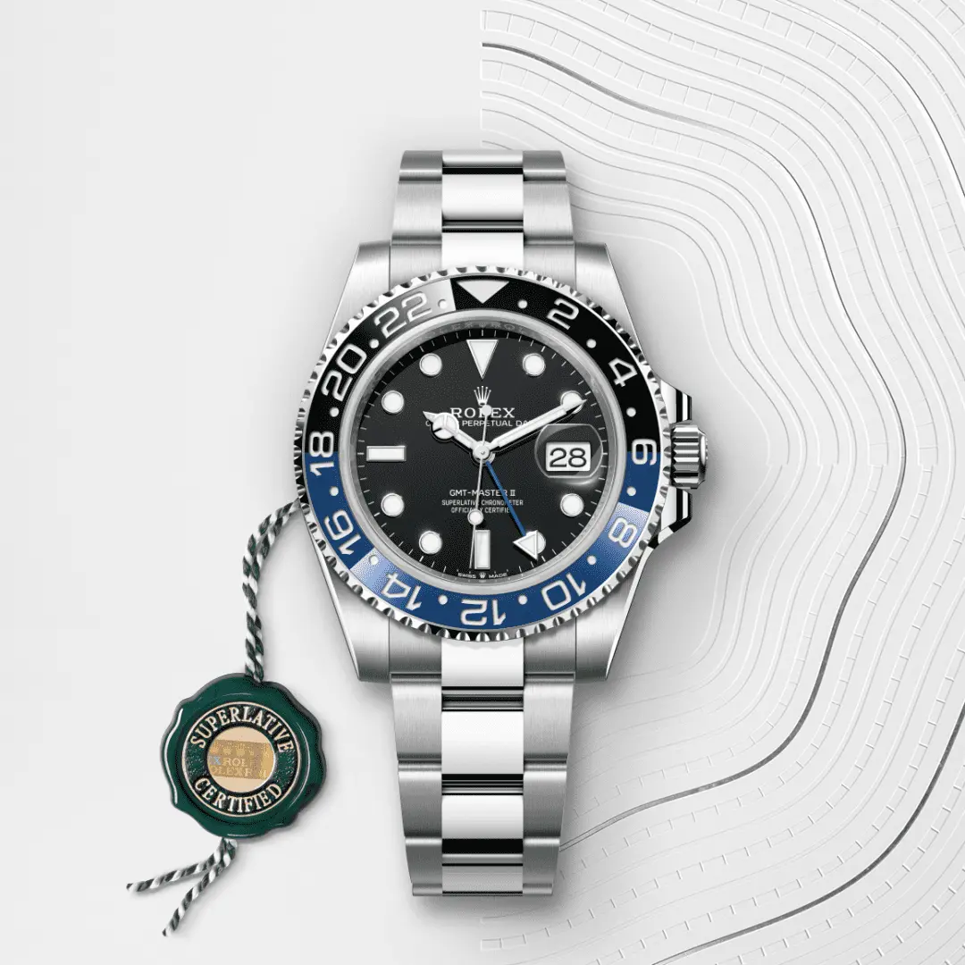 Rolex 
GMT-MASTER II
Oyster, 40 mm, Oystersteel
M126710BLNR-0003