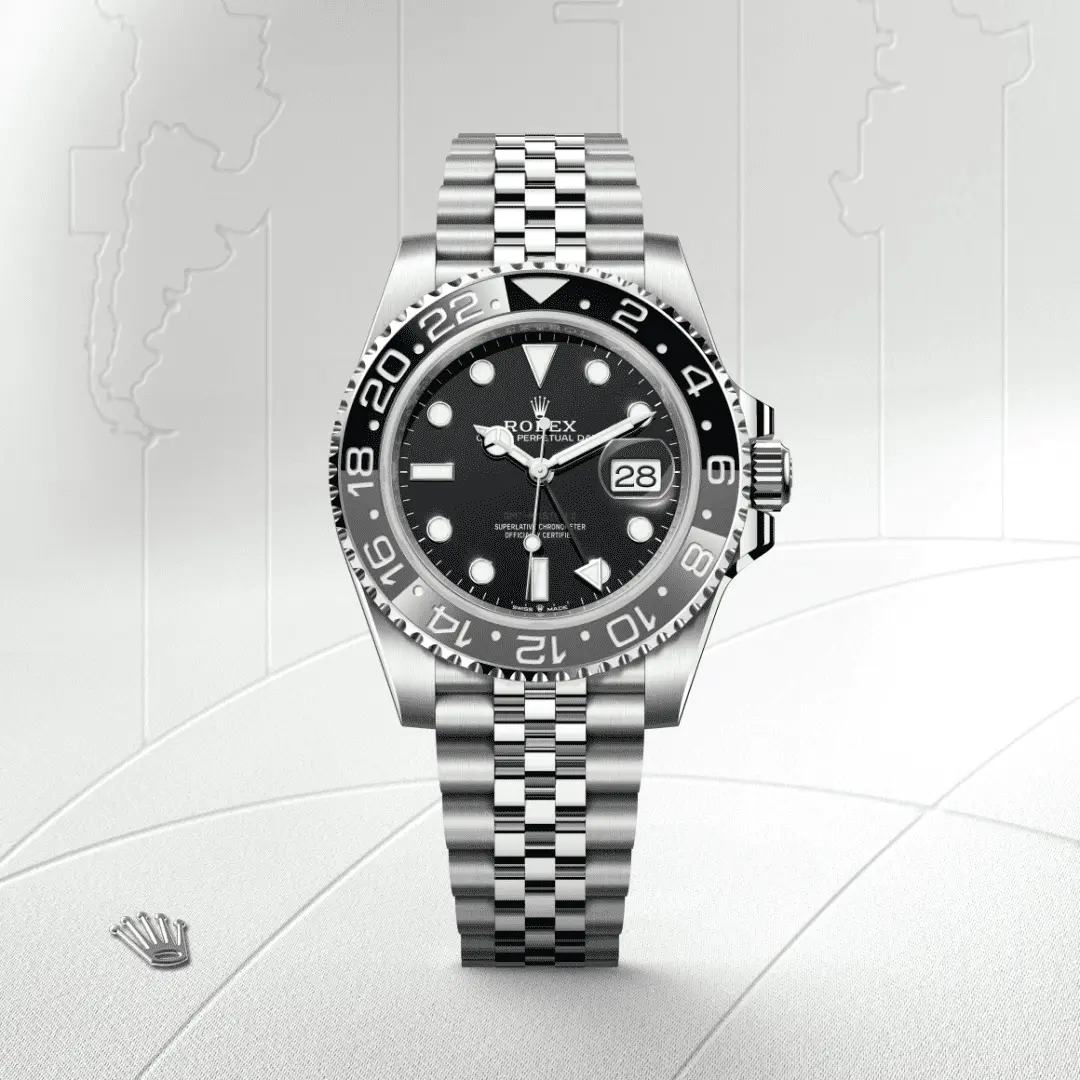 Rolex 
GMT-MASTER II
Oyster, 40 mm, Oystersteel
M126710GRNR-0003