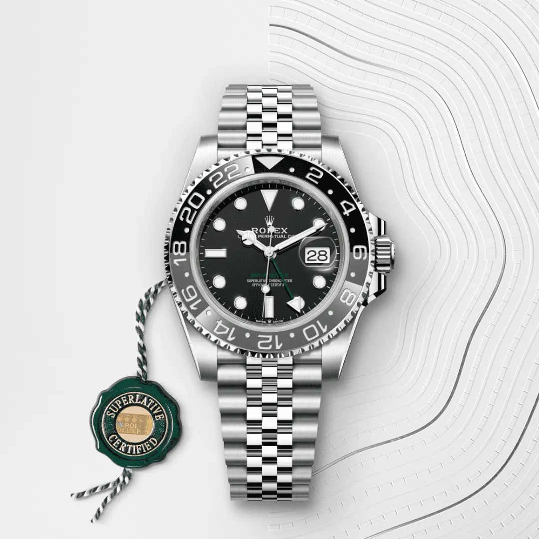 Rolex 
GMT-MASTER II
Oyster, 40 mm, Oystersteel
M126710GRNR-0003