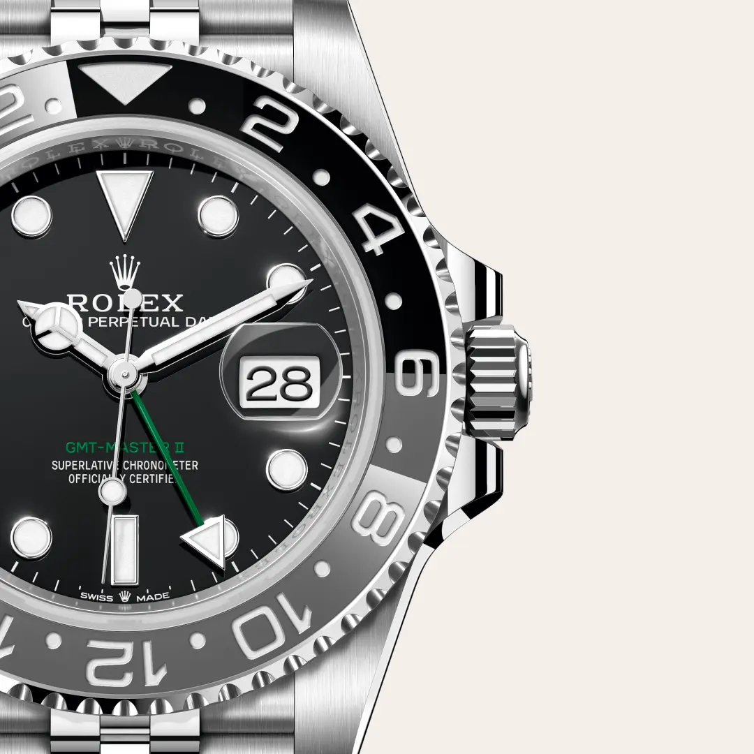 Rolex 
GMT-MASTER II
Oyster, 40 mm, Oystersteel
M126710GRNR-0003