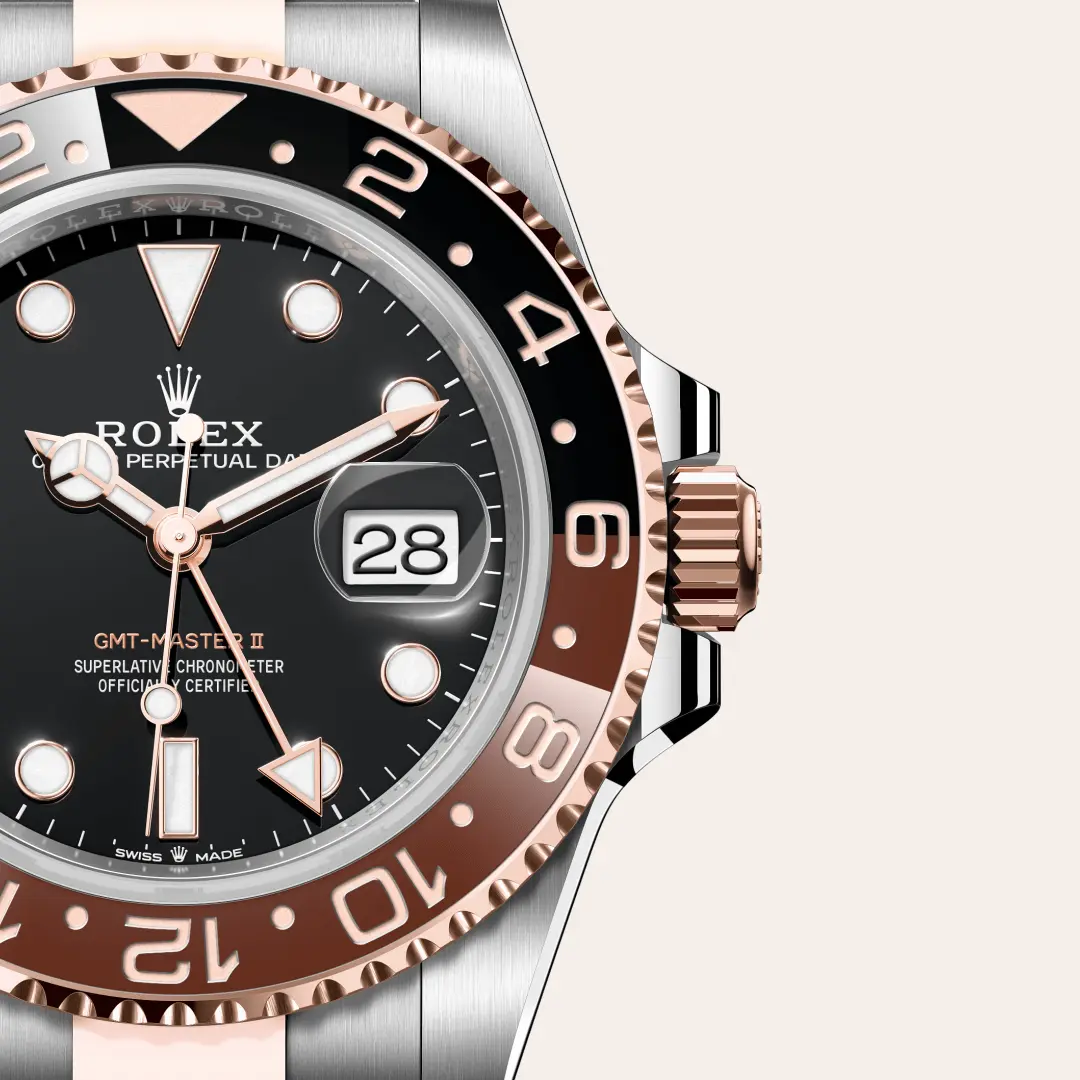 Rolex 
GMT-MASTER II
Oyster, 40 mm, Oystersteel and Everose gold
M126711CHNR-0002