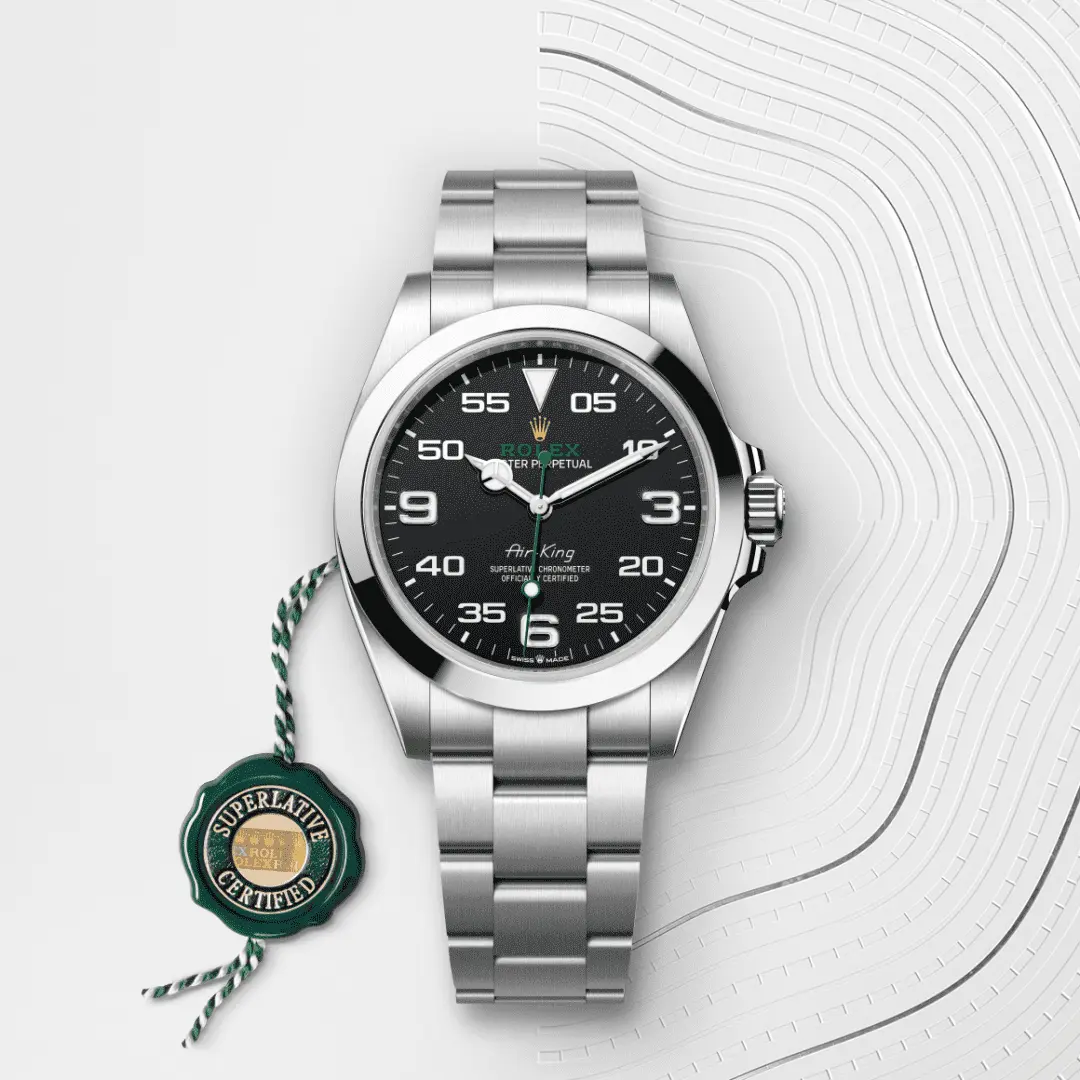 Rolex 
AIR-KING
Oyster, 40 mm, Oystersteel
M126900-0001