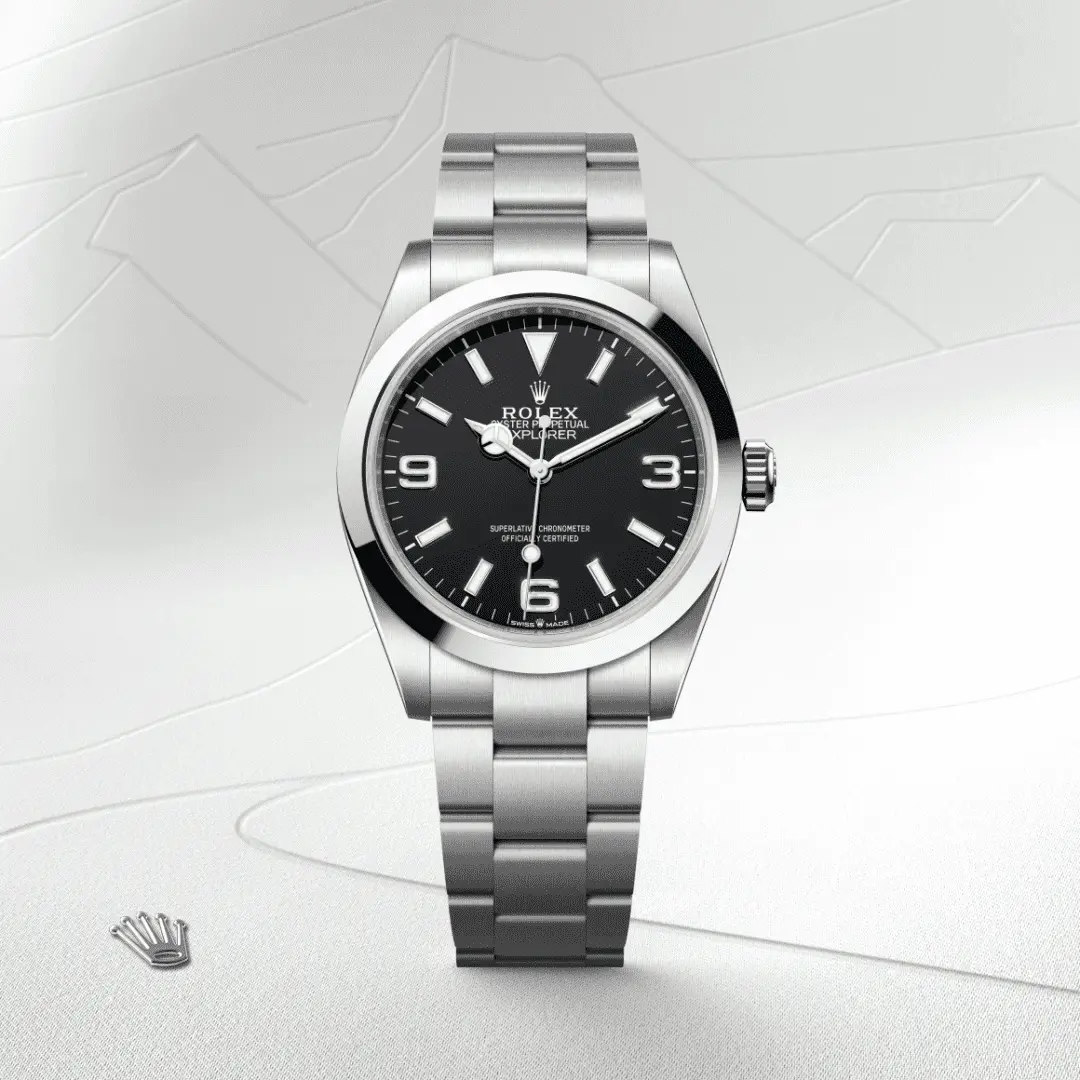 Rolex 
EXPLORER
Oyster, 40 mm, Oystersteel
M224270-0001