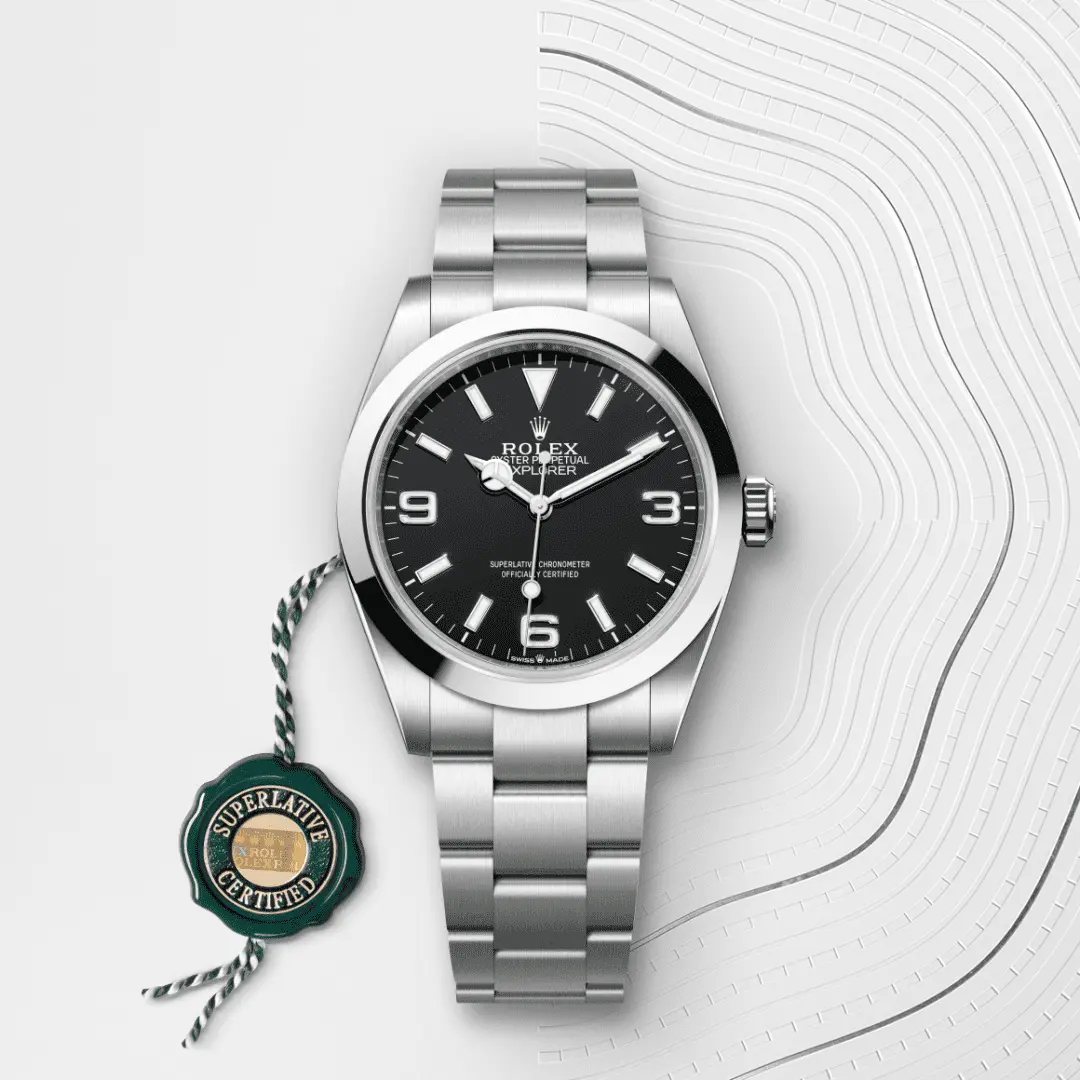 Rolex 
EXPLORER
Oyster, 40 mm, Oystersteel
M224270-0001