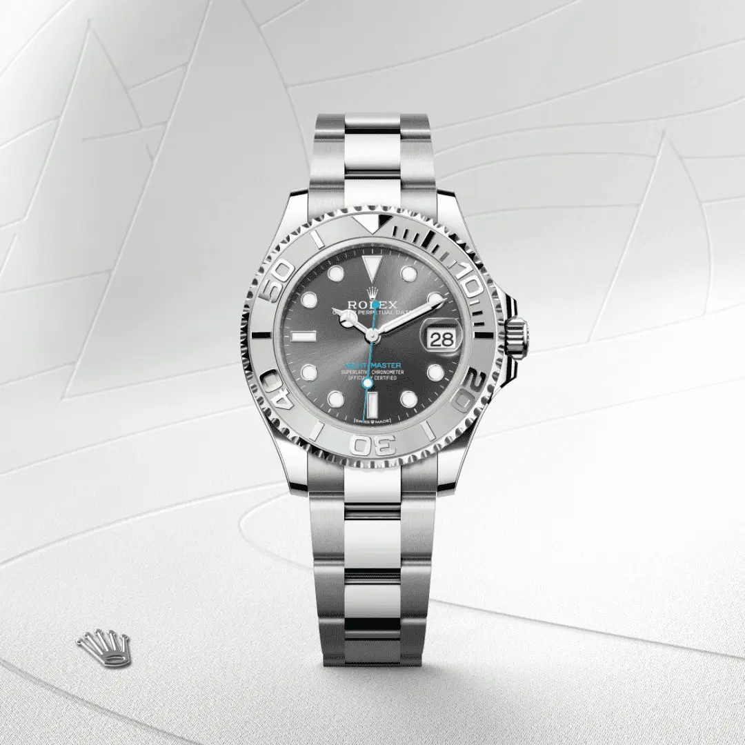 Rolex 
YACHT-MASTER
Oyster, 37 mm, Oystersteel and platinum
M268622-0002