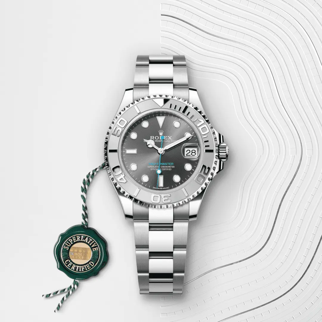 Rolex 
YACHT-MASTER
Oyster, 37 mm, Oystersteel and platinum
M268622-0002