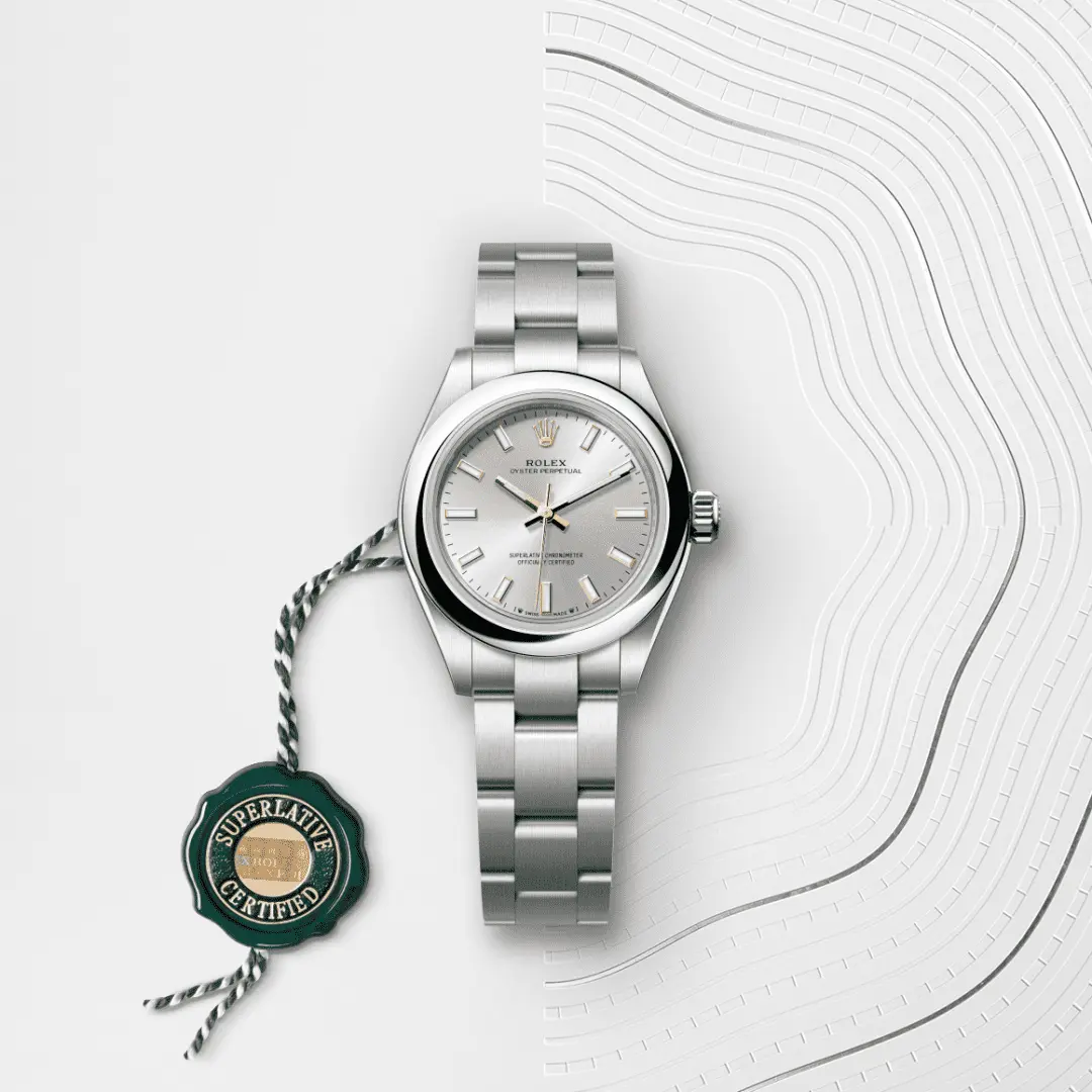 Rolex 
OYSTER PERPETUAL
Oyster, 28 mm, Oystersteel
M276200-0001