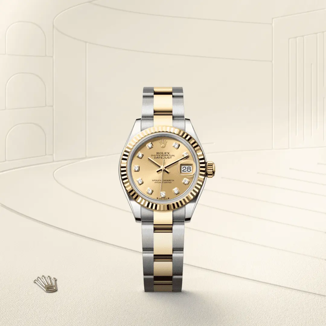 Rolex 
LADY-DATEJUST
Oyster, 28 mm, Oystersteel and yellow gold
M279173-0012