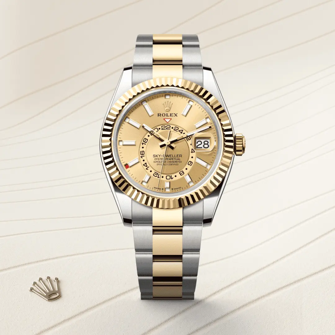 Rolex 
SKY-DWELLER
Oyster, 42 mm, Oystersteel and yellow gold
M336933-0001