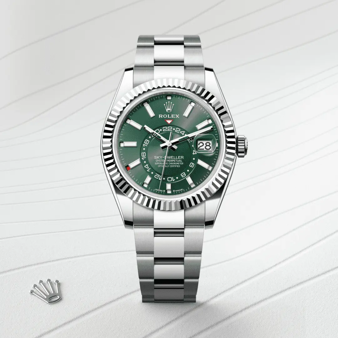 Rolex 
SKY-DWELLER
Oyster, 42 mm, Oystersteel and white gold
M336934-0001