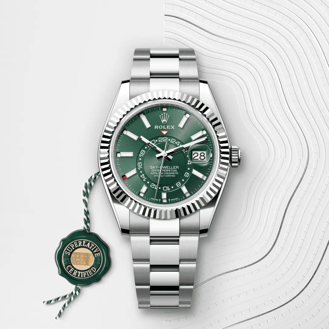 Rolex 
SKY-DWELLER
Oyster, 42 mm, Oystersteel and white gold
M336934-0001