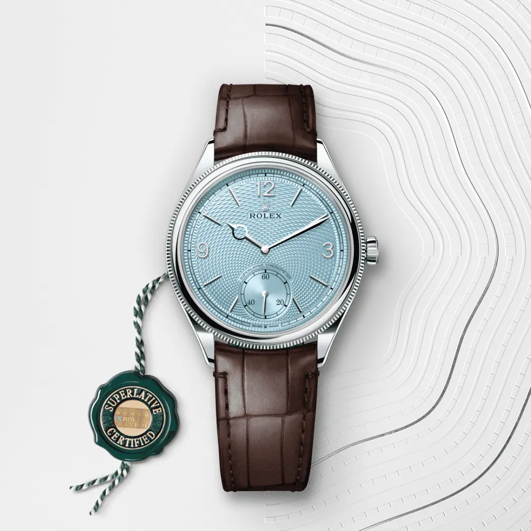 Rolex 
1908
39 mm, platinum, polished finish
M52506-0002