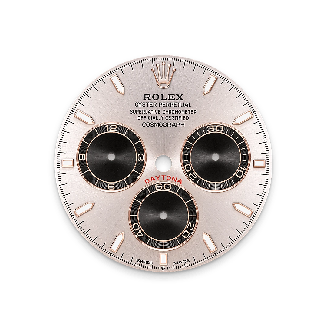 Rolex 
COSMOGRAPH DAYTONA
Oyster, 40 mm, Everose gold
M126515LN-0006