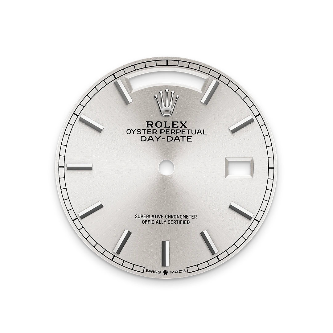 Rolex 
DAY-DATE
Oyster, 36 mm, white gold
M128239-0005