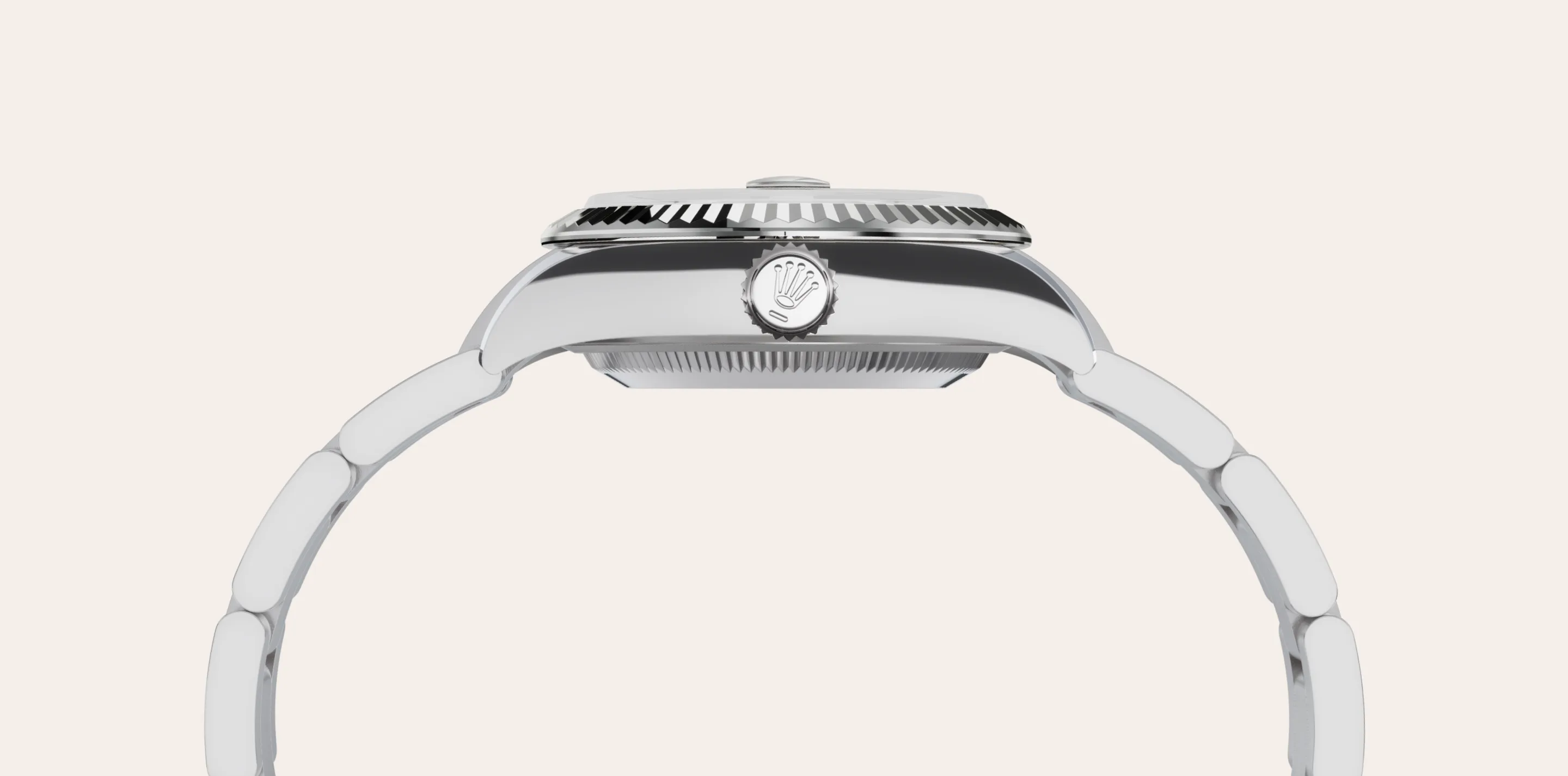 Rolex 
LADY-DATEJUST
Oyster, 28 mm, Oystersteel and white gold
M279174-0020
