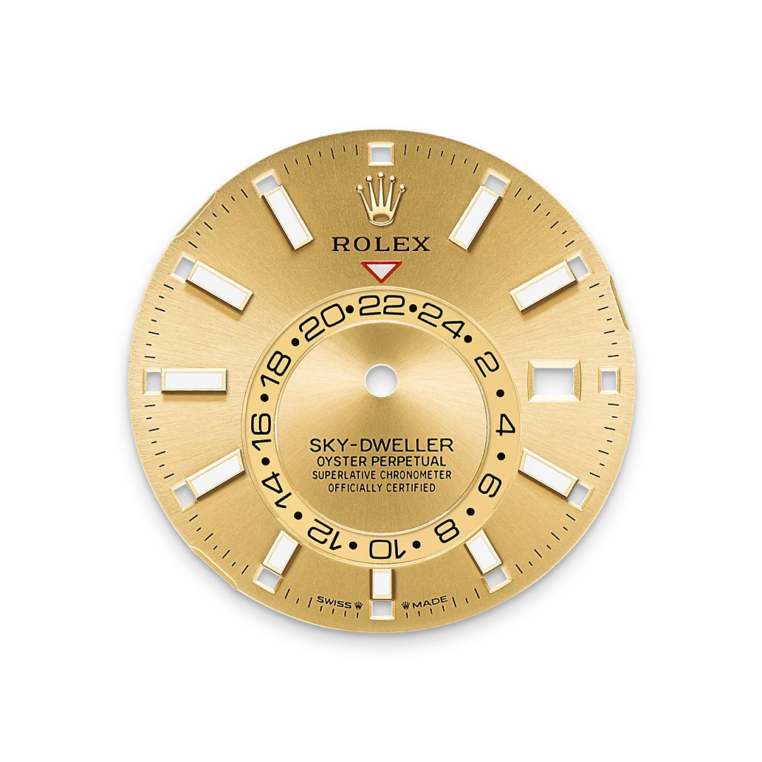 Rolex 
SKY-DWELLER
Oyster, 42 mm, Oystersteel and yellow gold
M336933-0001