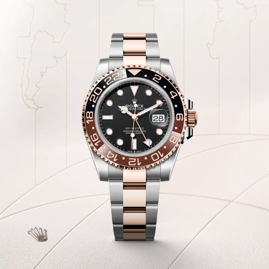 Rolex 
GMT-MASTER II
Oyster, 40 mm, Oystersteel and Everose gold
M126711CHNR-0002