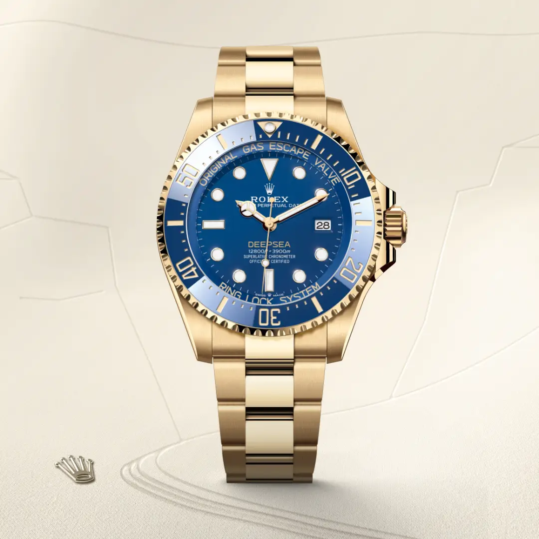 Rolex 
DEEPSEA
Oyster, 44 mm, yellow gold
M136668LB-0001