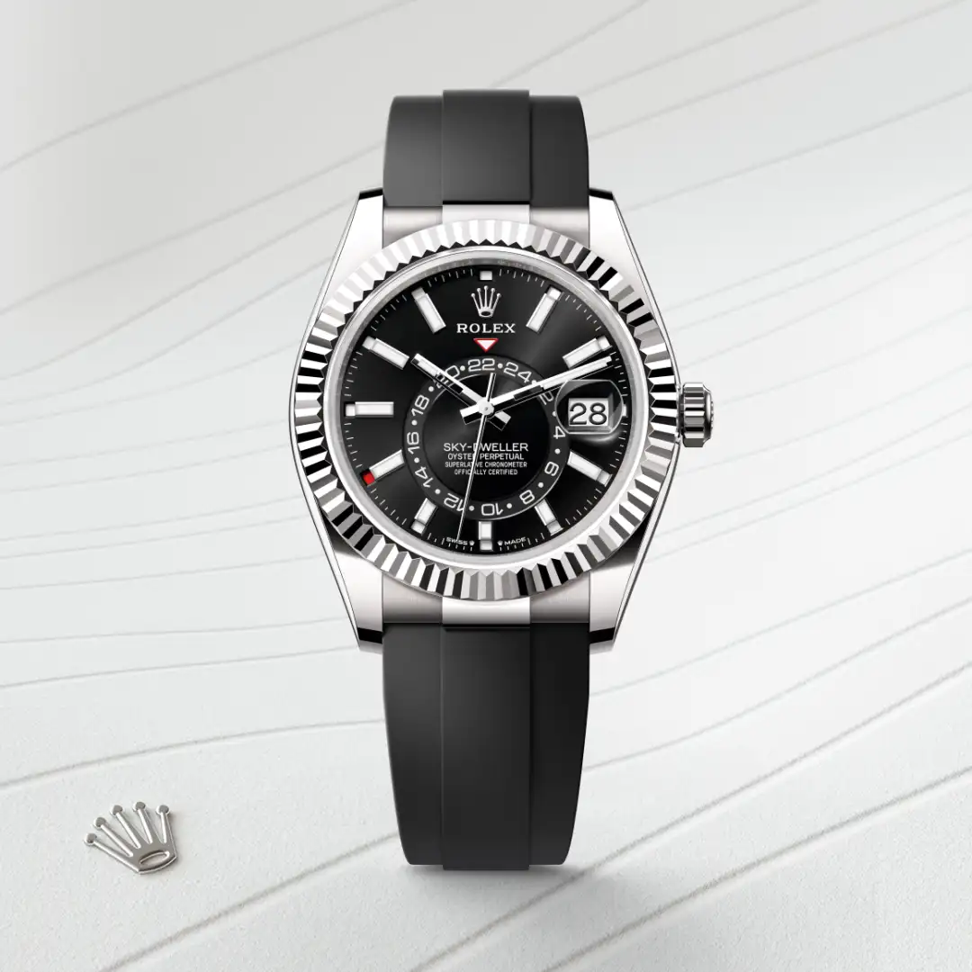 Rolex 
SKY-DWELLER
Oyster, 42 mm, white gold
M336239-0002