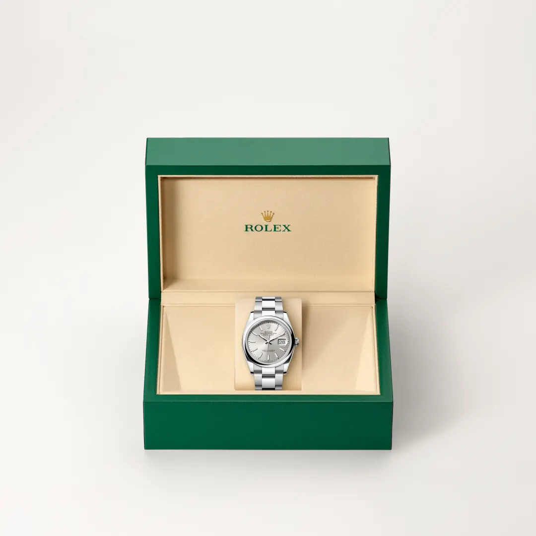 Rolex 
DATEJUST
Oyster, 36 mm, Oystersteel
M126200-0002