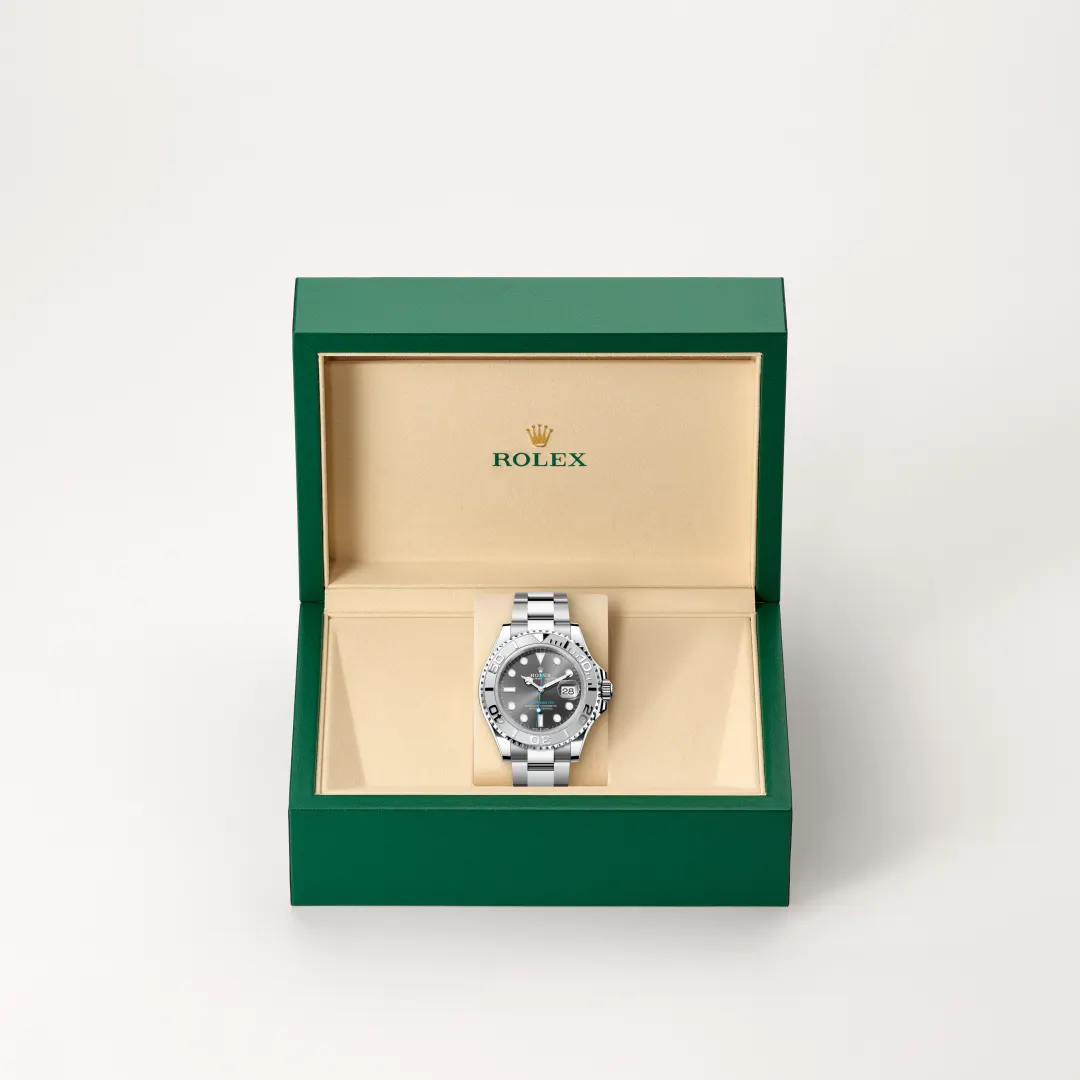 Rolex 
YACHT-MASTER
Oyster, 40 mm, Oystersteel and platinum
M126622-0001