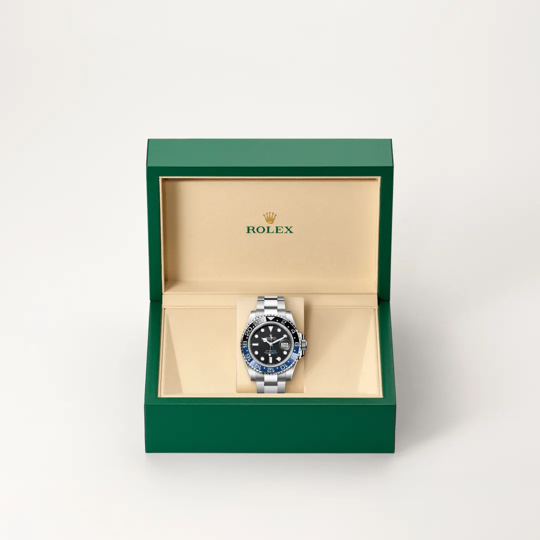 Rolex 
GMT-MASTER II
Oyster, 40 mm, Oystersteel
M126710BLNR-0003